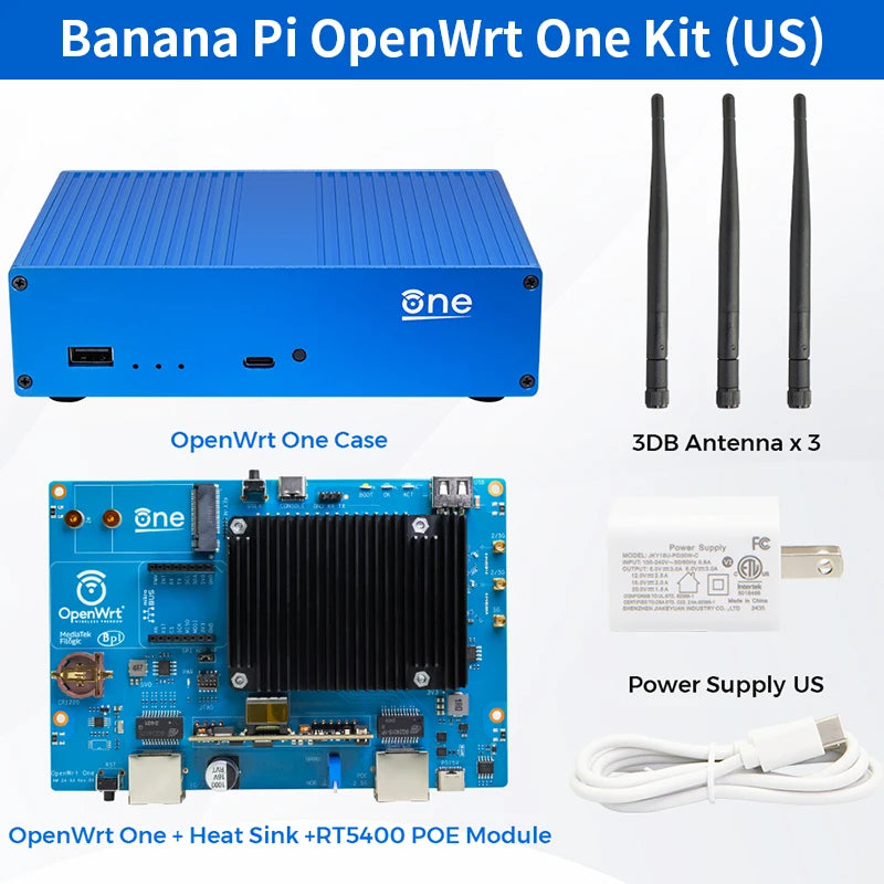 Banana Pi OpenWrt WiFi6 Router MT7981B