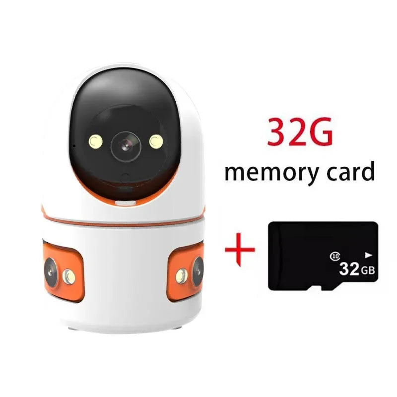 15MP WLAN Überwachungskamera mit PTZ und Babyphone