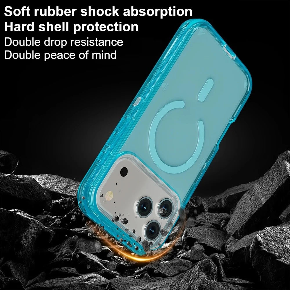 Robuste Magnetische Stoßfeste Klarsicht Hülle