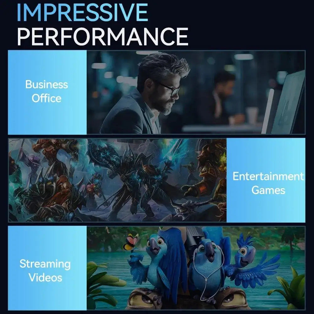 Windows 11 Pro Mini-PC Intel Core i9 16GB 1TB SSD Gaming