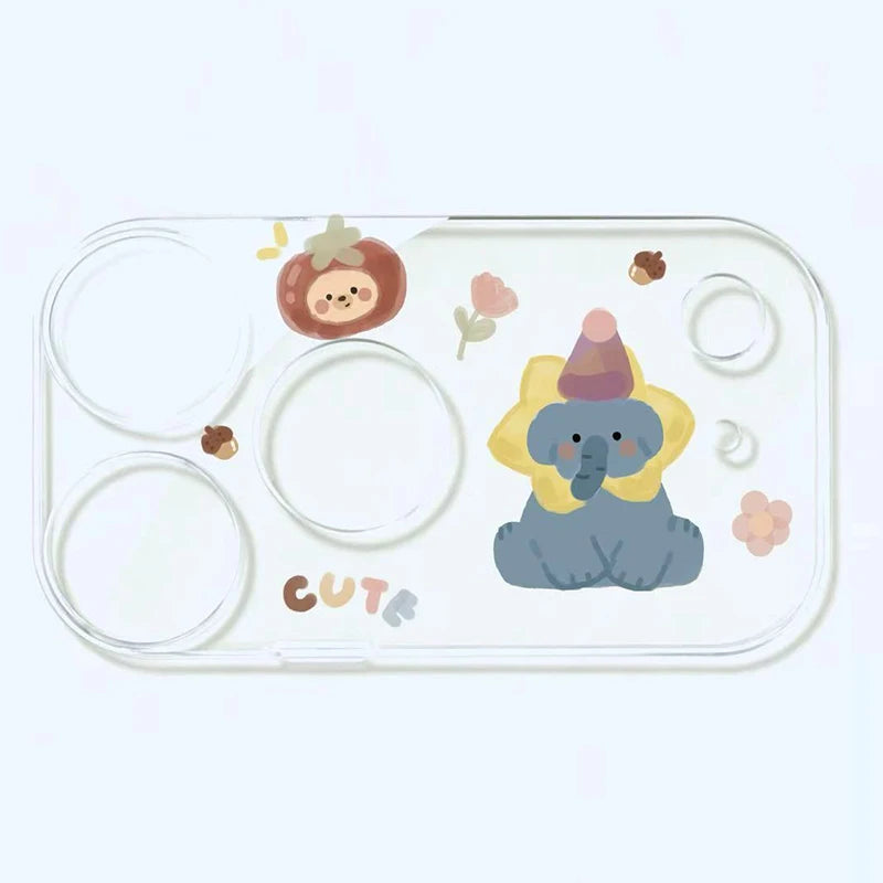 Niedlicher Doodle Kamera-Objektivschutz iPhone 17