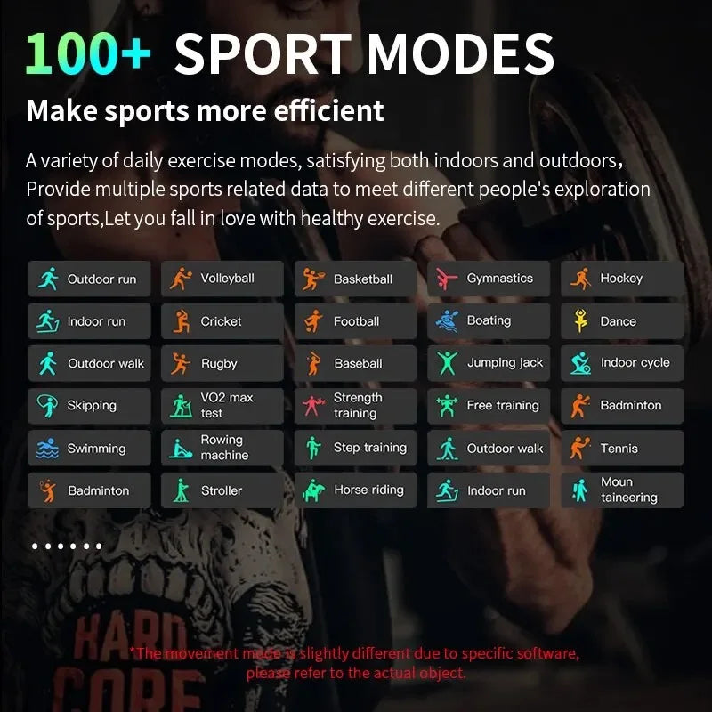 Moderne Smartwatch 10 GPS NFC BT-Anruf Herren