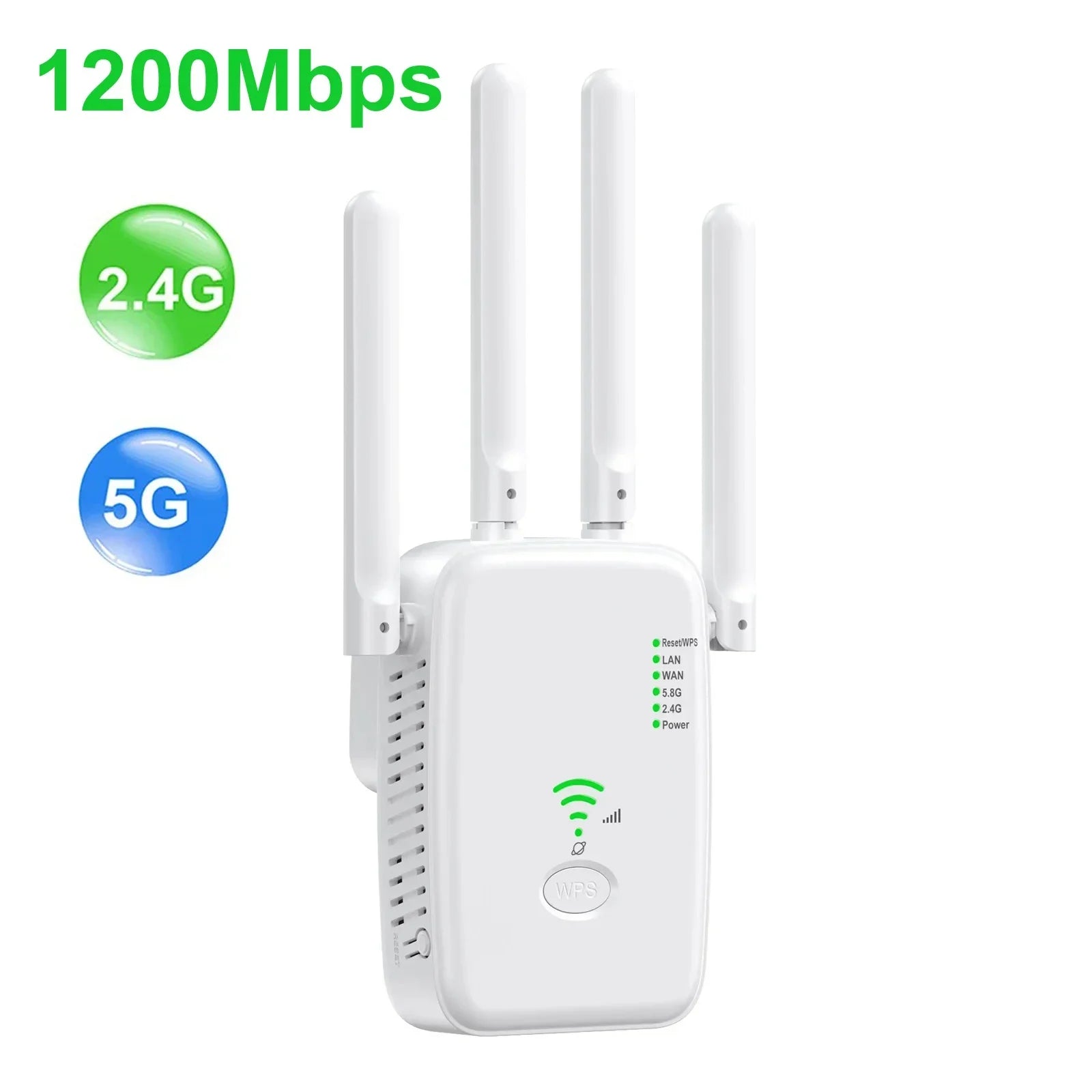 Dualband WLAN Repeater mit 200Mbps für Zuhause & Büro