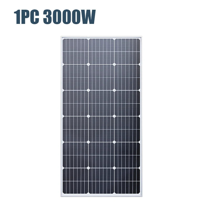 6000W Solarpanel 18V für Haus, RV & Camping