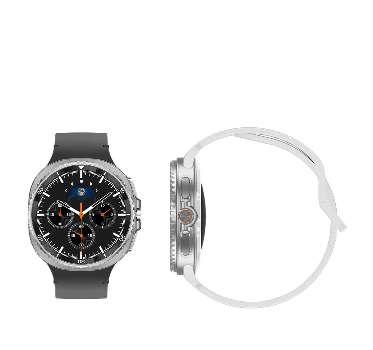 Elegante Uhr 8 Smartwatch 1,43" AMOLED GPS NFC 2025