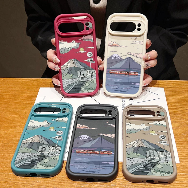 Solid color TPU case for Pixel 8 7 Pro 9 XL