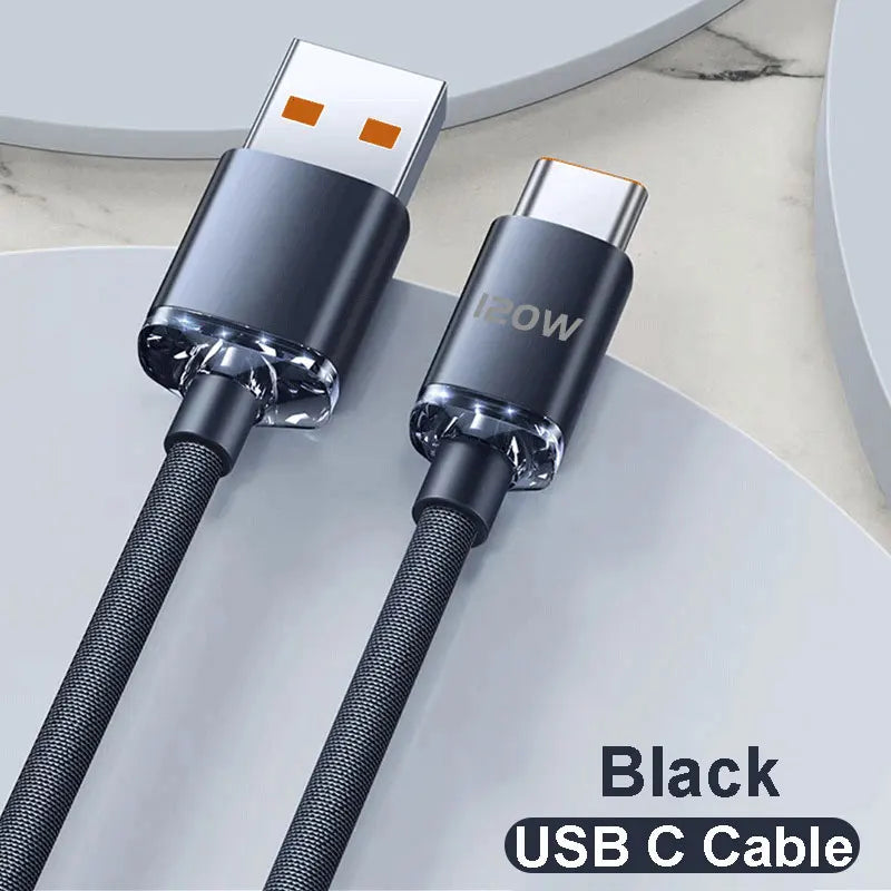 Nnbili 120W USB-A auf USB-C Kabel