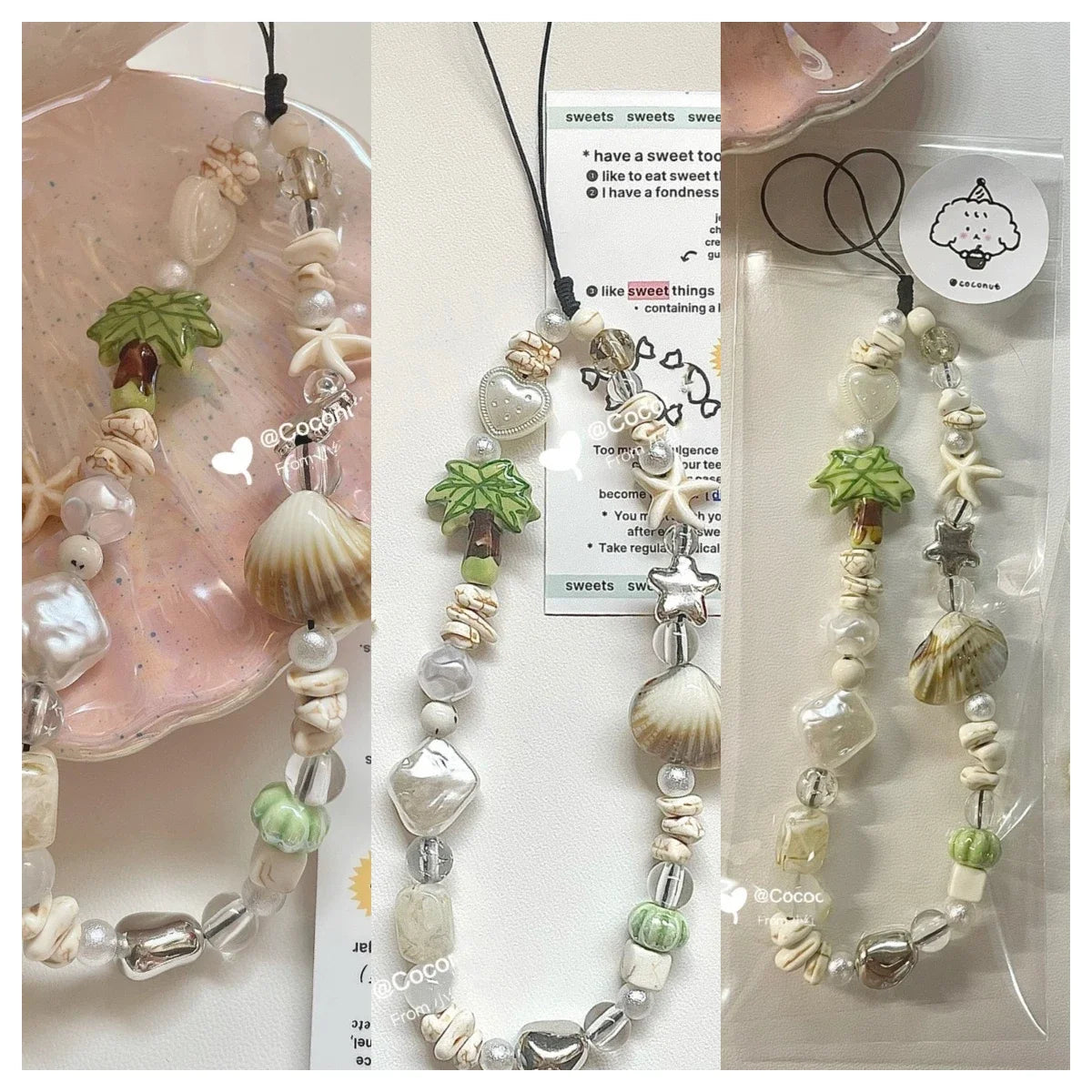 DIY Summer Style CCD Wrist Necklace with Beads