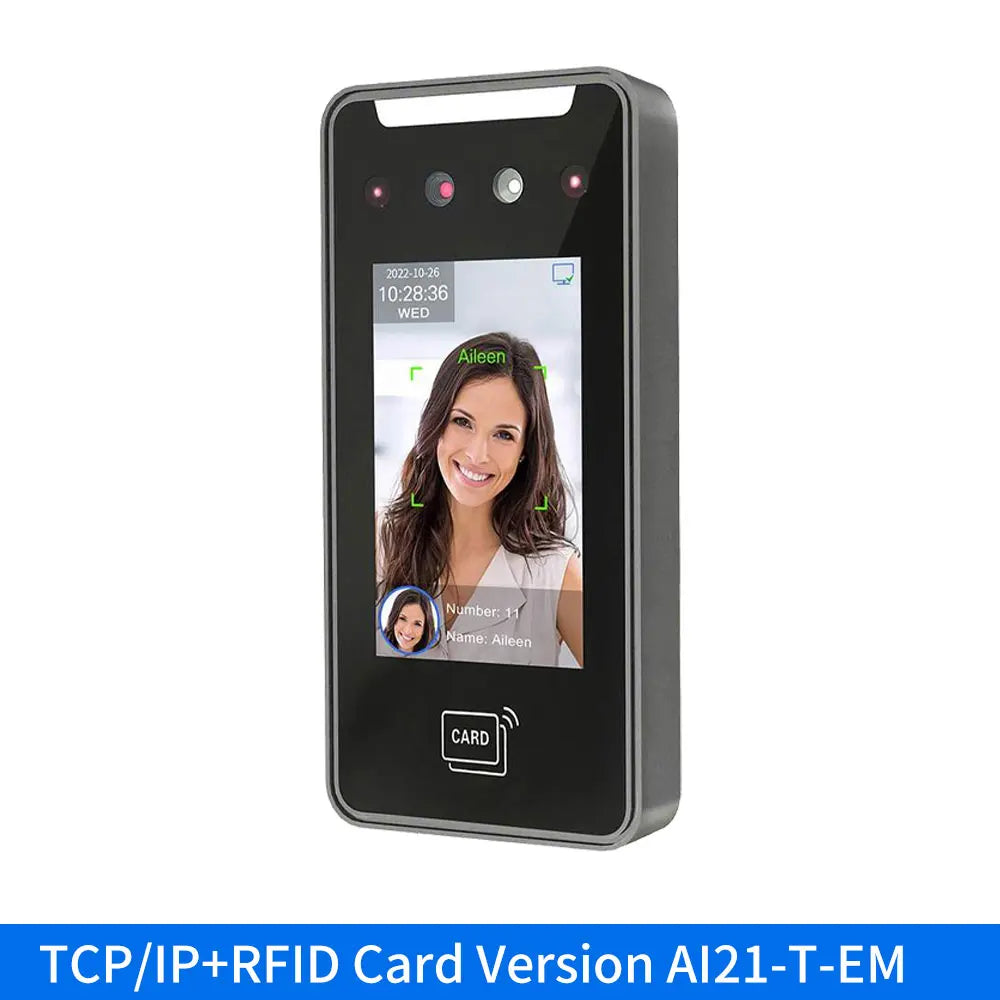 Gesichtserkennung Terminal mit WiFi & Zeiterfassung