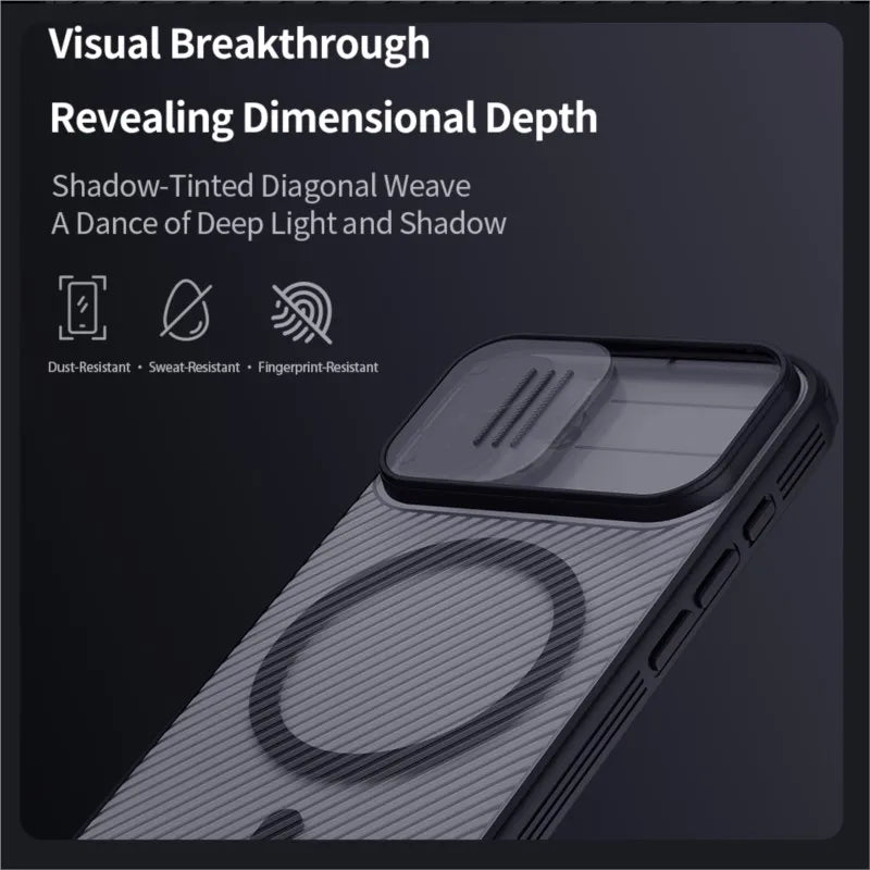 Magnetische Camshield Hülle für iPhone 17 Schutz