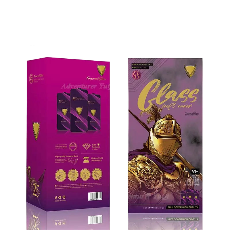 Premium tempered glass screen protector for iPhone series