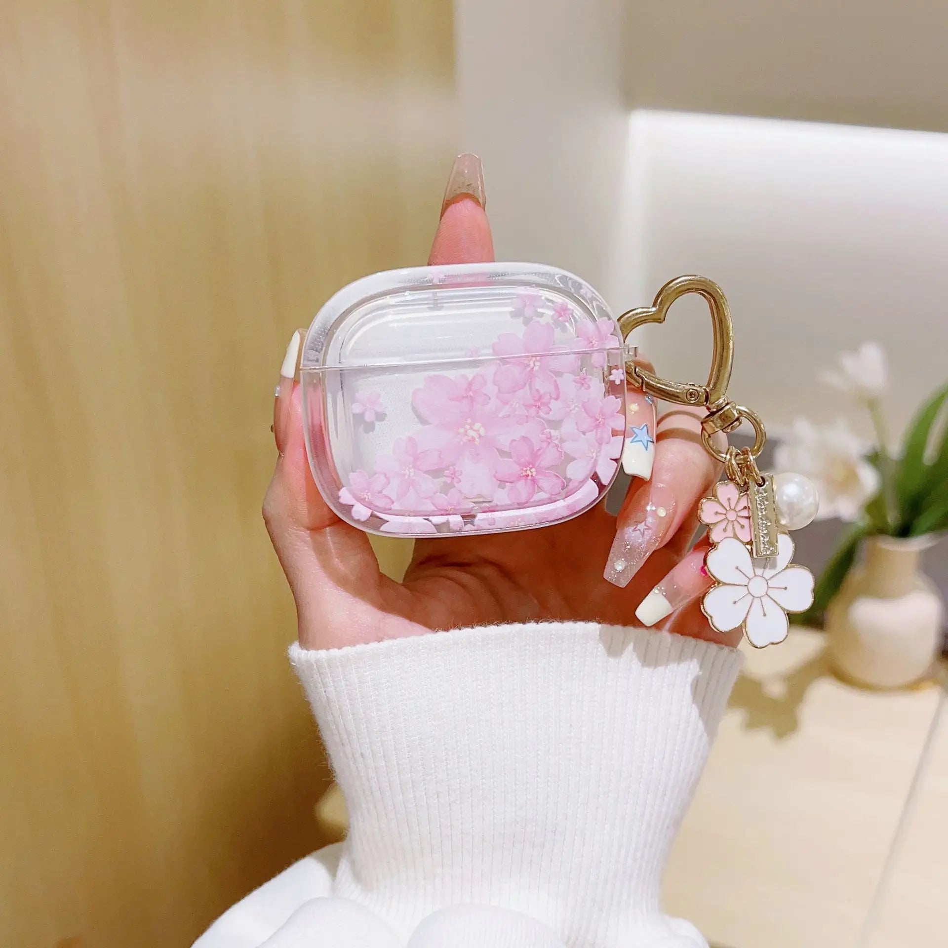 Blumen Silikonhülle für AirPods 1 2 3 4 Pro