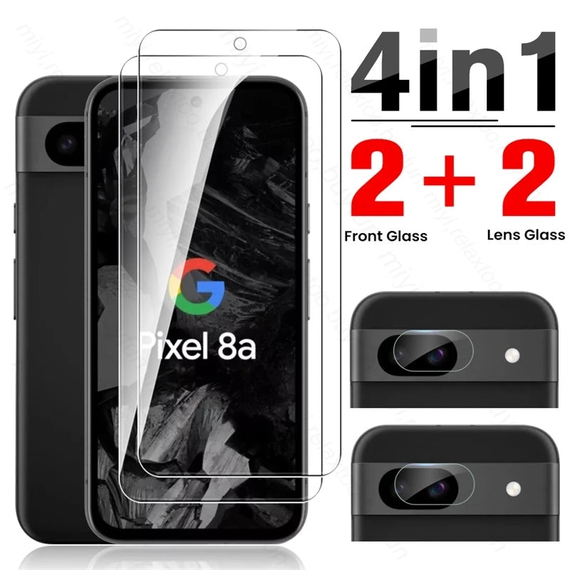 8-in-1 Panzerglas Pixel 9 10 Pro XL Kamera