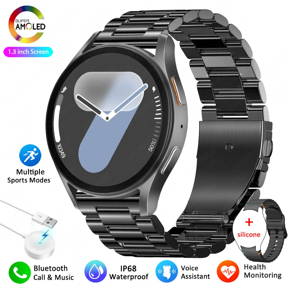 Smartwatch 7 Pro Herren mit NFC, GPS & AMOLED 2025
