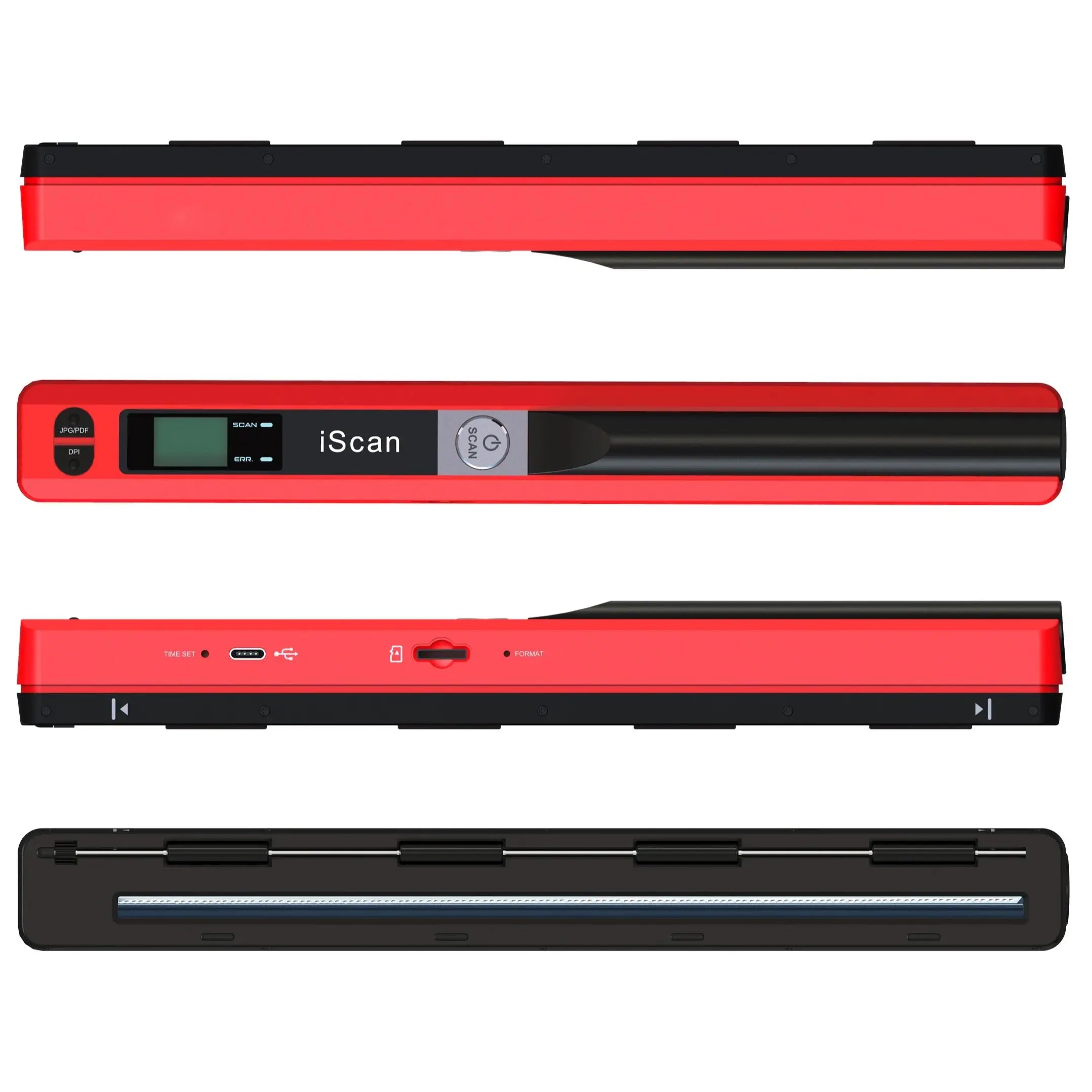 Tragbarer A4-Handscanner 900 DPI für Fotos & Dokumente