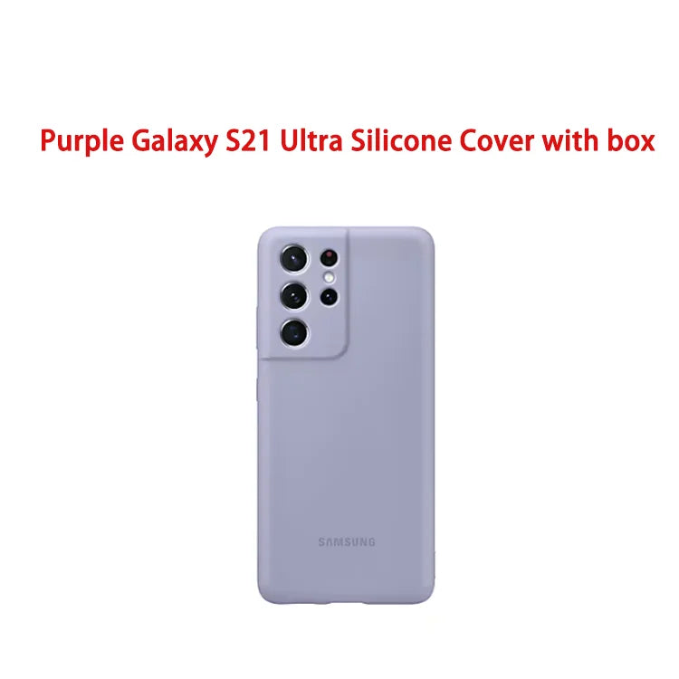 Silikon Case für Samsung Galaxy S21 Ultra Premium