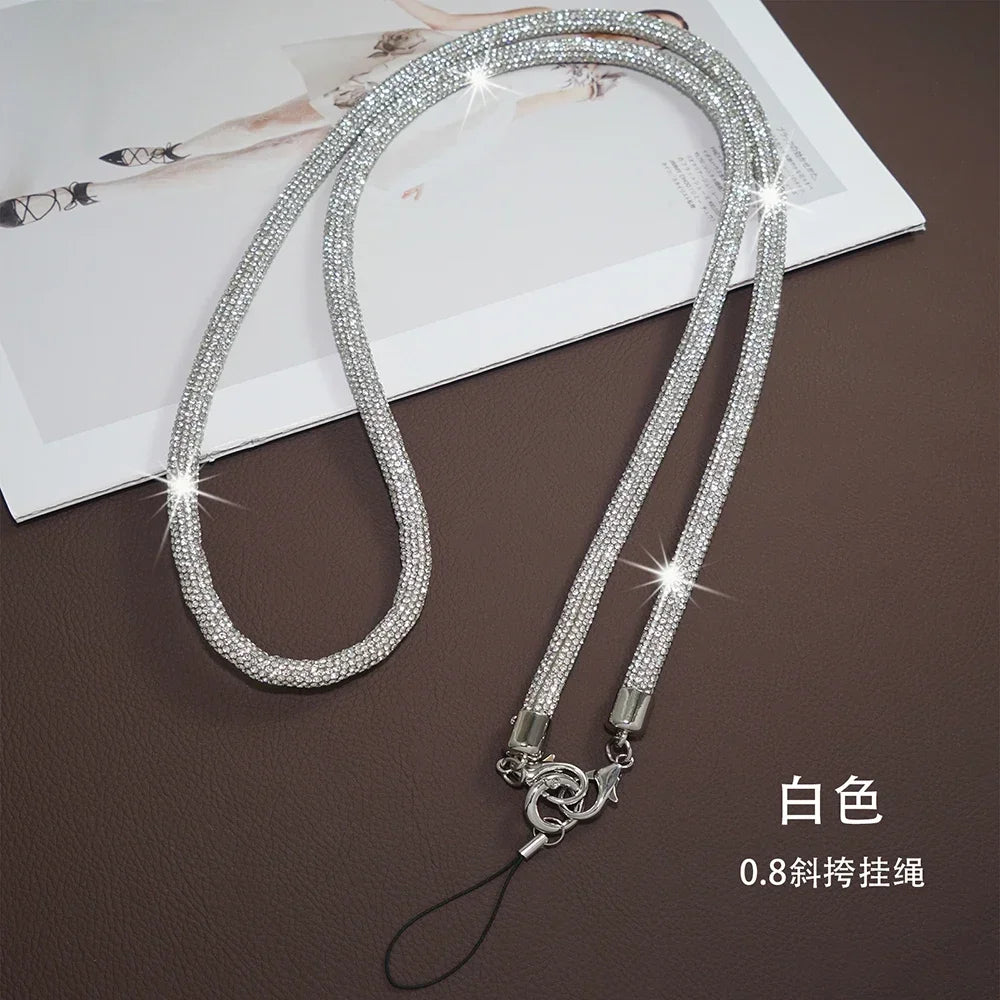 Handyhüllen Lanyard mit Strass – Crossbody Trageriemen