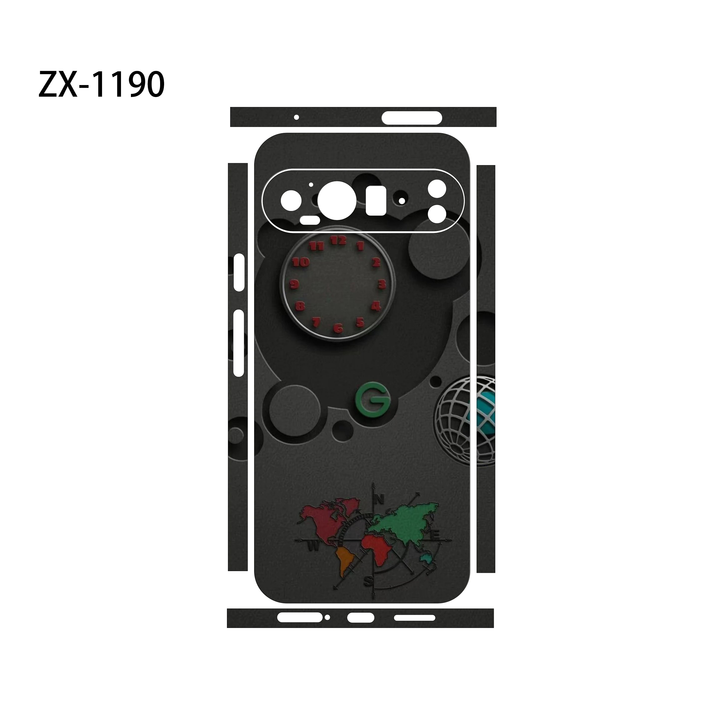 3M Bunte Rückseitenfolie für Pixel 9–6 Pro