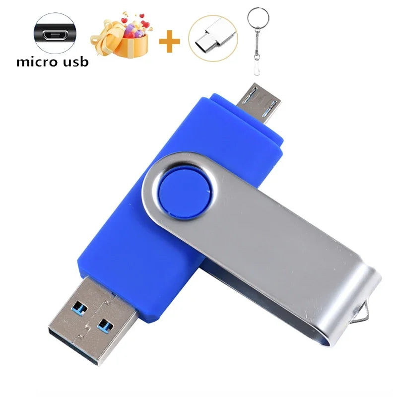 2-in-1 USB-Flash-Laufwerk 128 GB