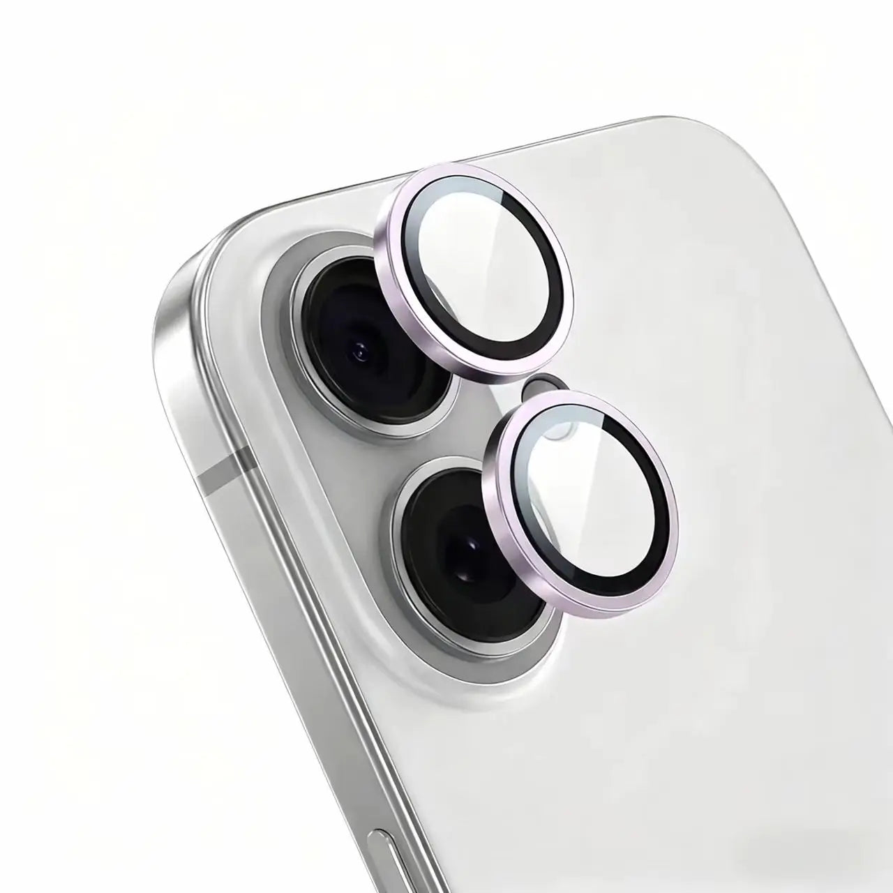 Aluminum camera protective ring for iPhone 17