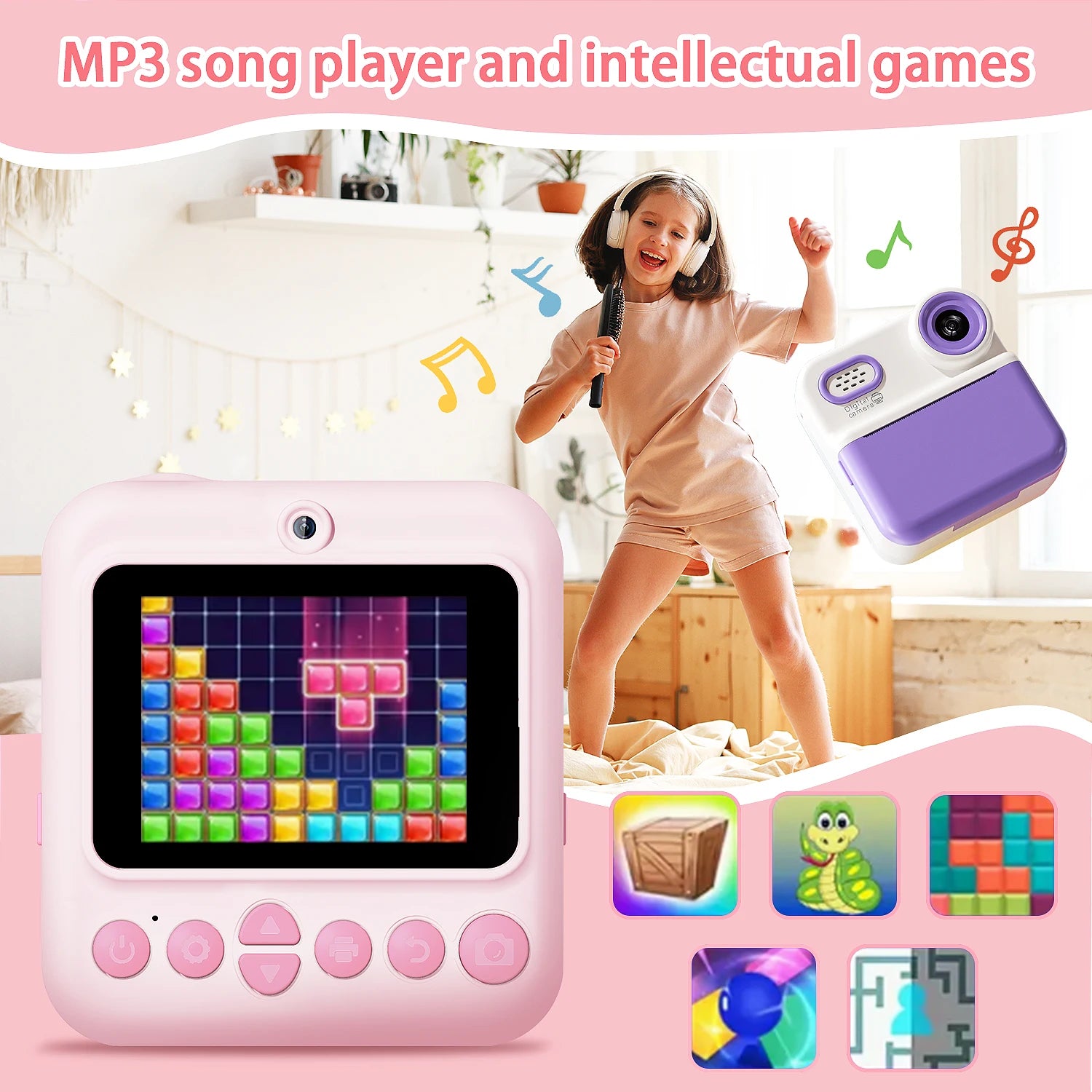 Marklife Mini Bluetooth Thermal Printer for Labels and Photos