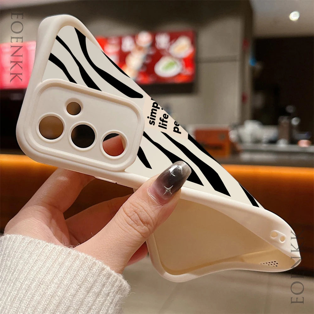 Zebra Silikonhülle für Galaxy S