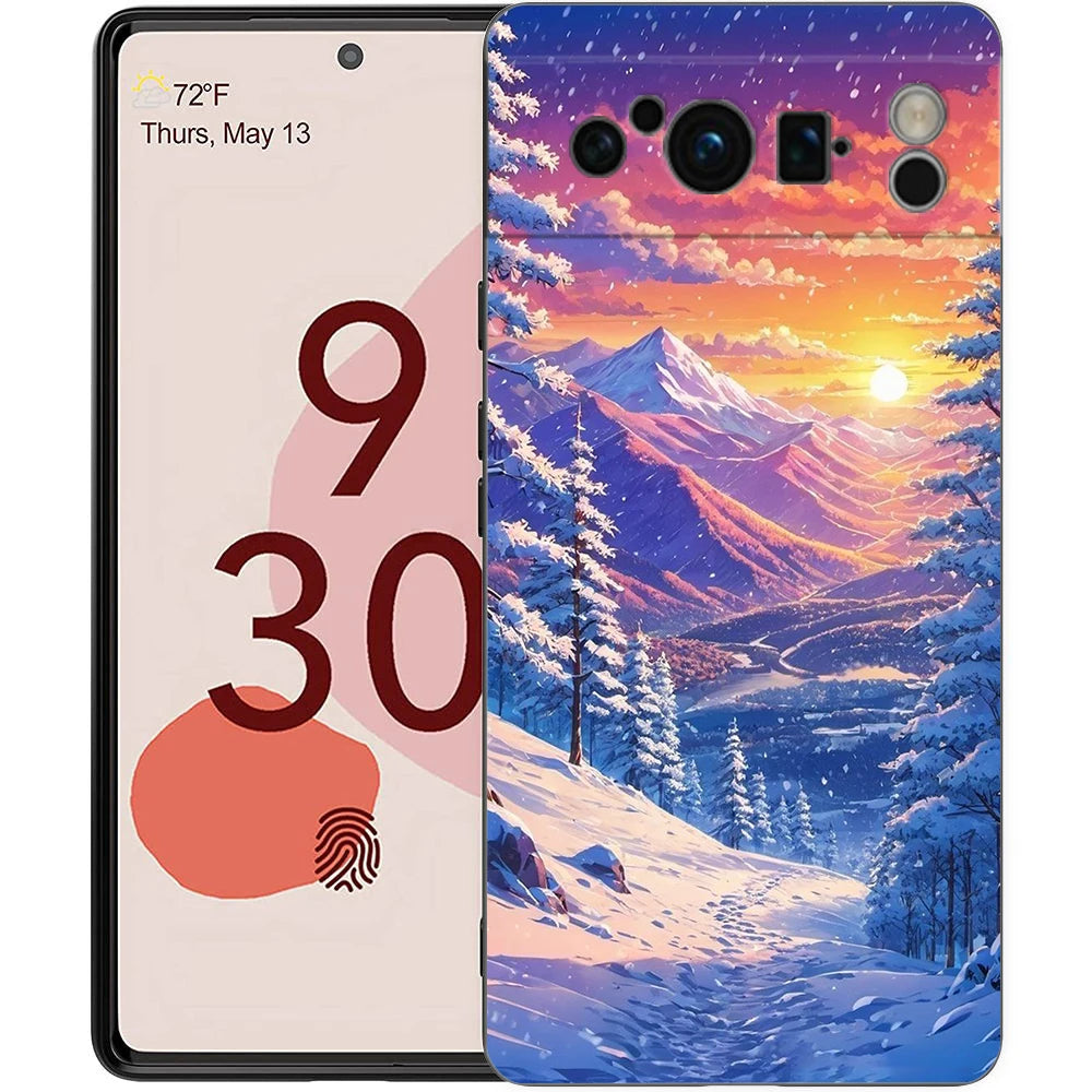 Winter TPU Hülle für Google Pixel 7, 8 & 9