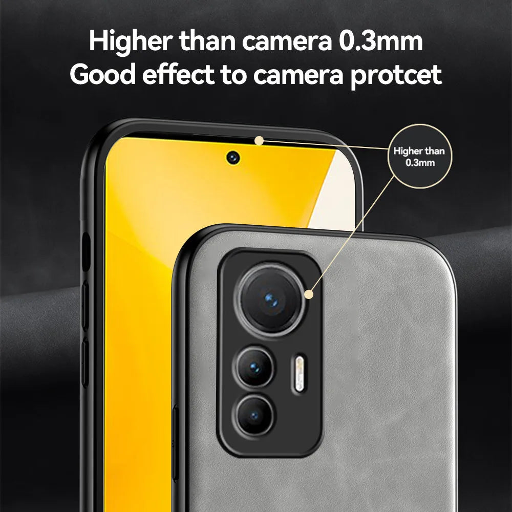 Magnetische Lederhülle für Xiaomi Mi 12