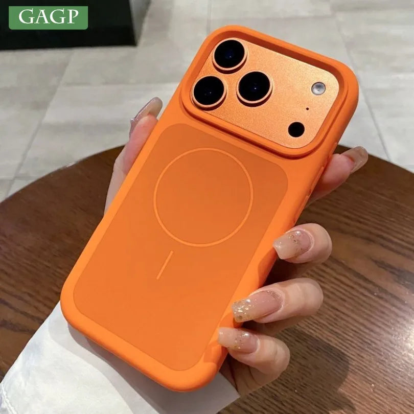 Flüssigsilikon Hülle für iPhone 17 Magsafe