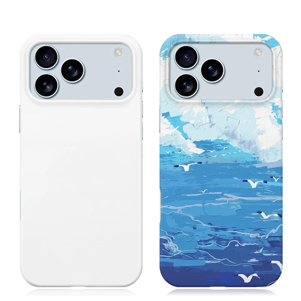 10er Set 3D Sublimation Snap Hüllen für iPhone 17