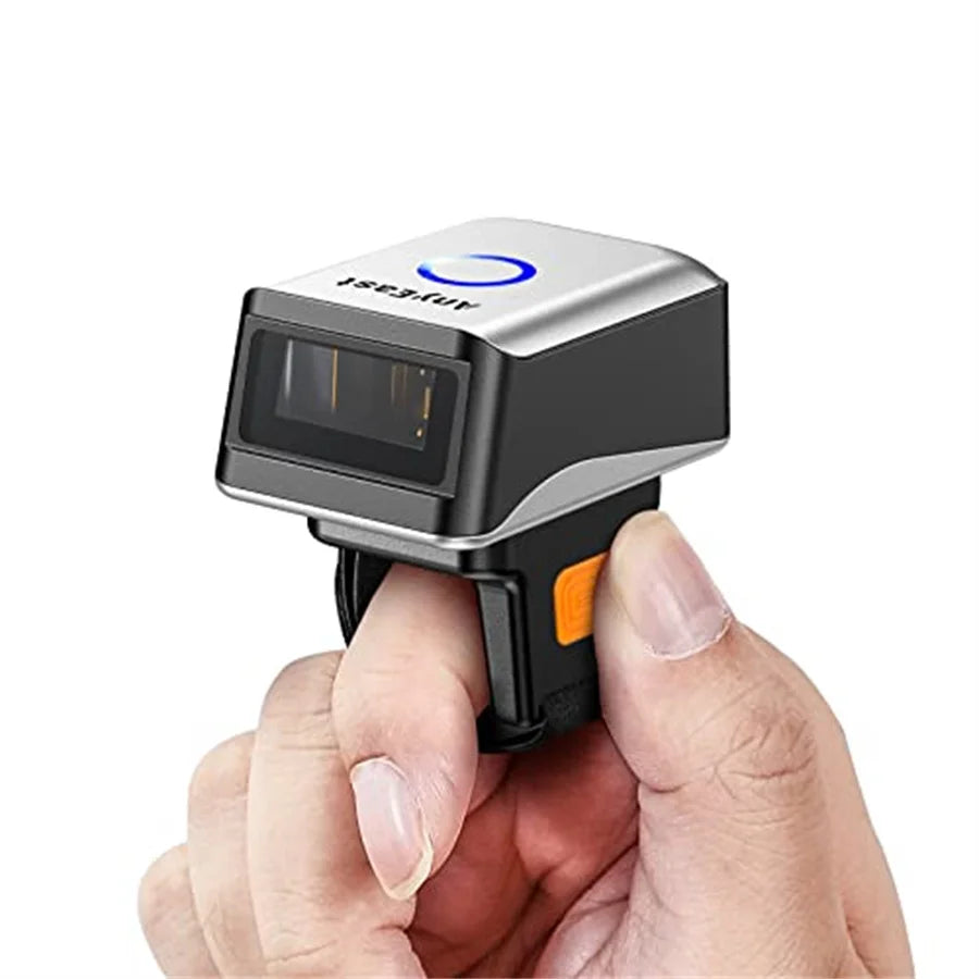 Mini Ring Barcodescanner 1D mit Bluetooth & USB