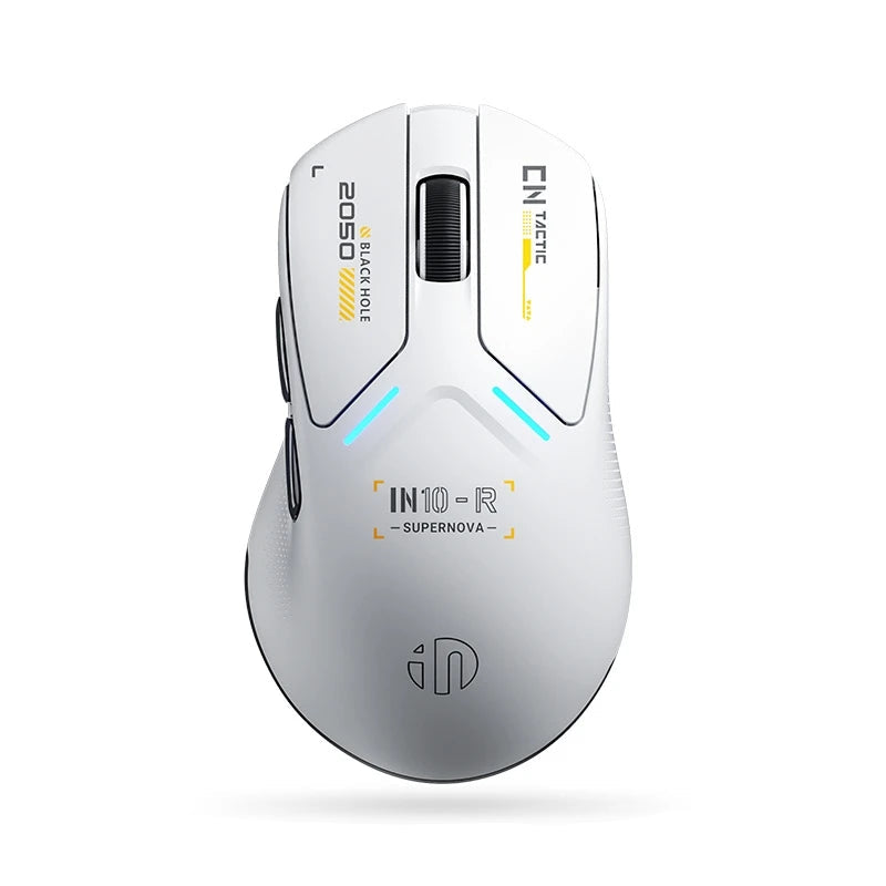 Kabellose 8K Maus IN10R Sensor, Leicht & Stark für PC & Laptop