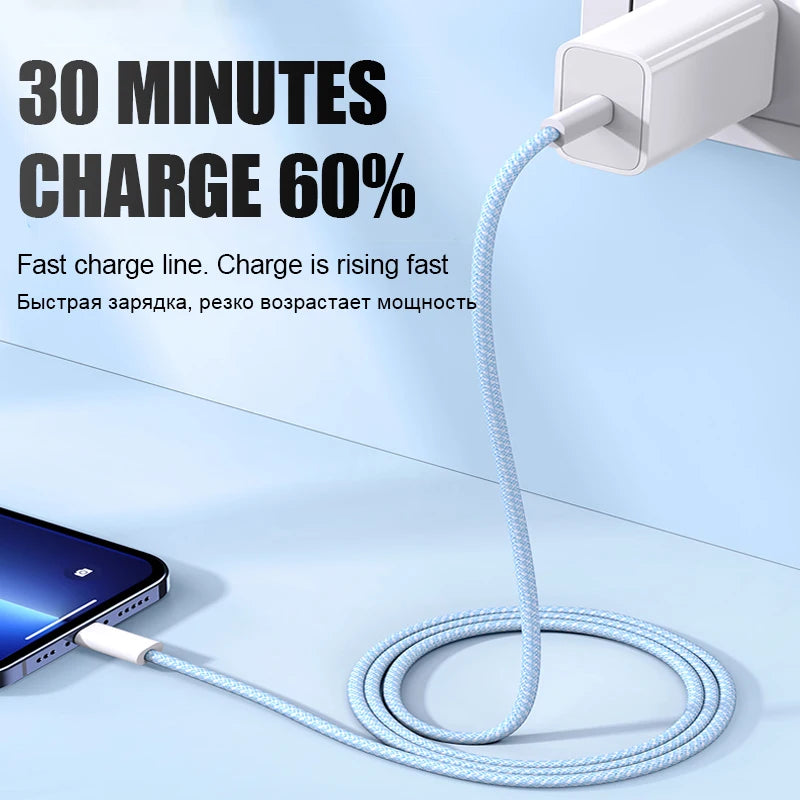 PD 60W Fast Charger USB-C to Type-C Cable