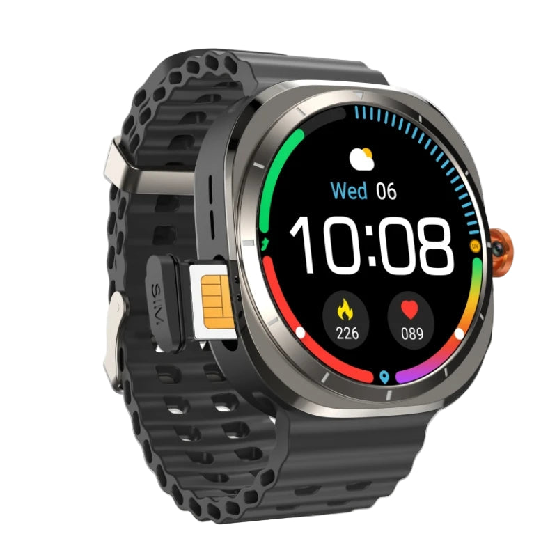 Smartwatch 4G/5G Videoanruf GPS mit Kamera