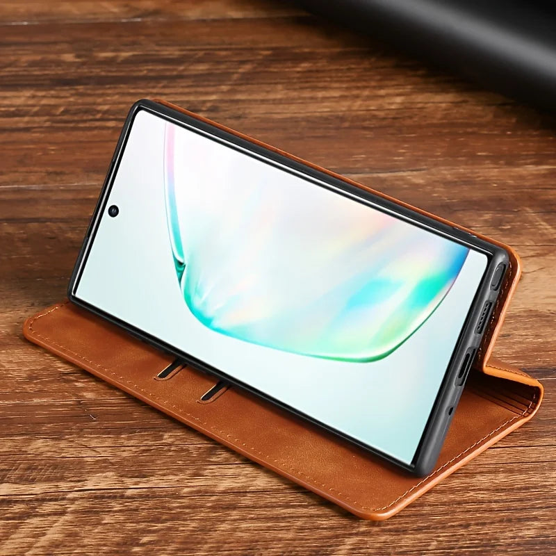 Luxus PU Leder Flip Hülle für Pixel