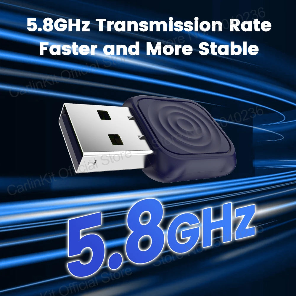 MINI 5 Pro/Ultra CarlinKit Wireless CarPlay Adapter