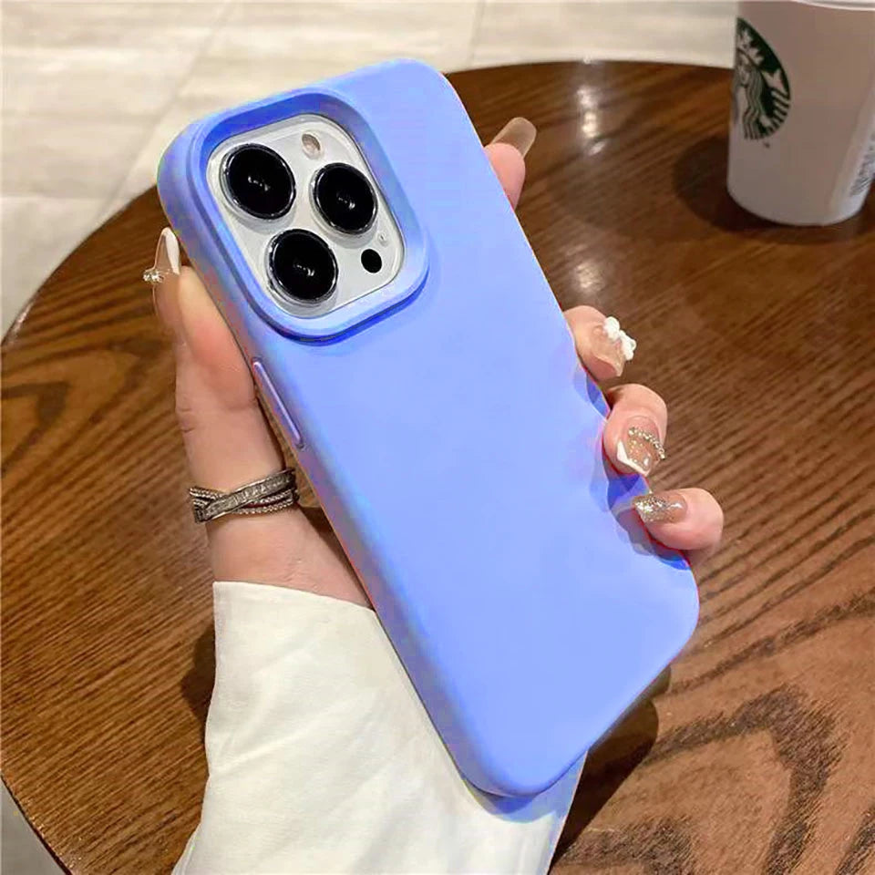 Liquid silicone shockproof iPhone case