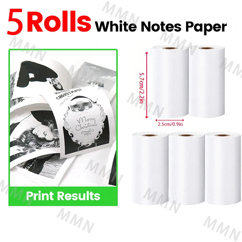 Mini Print Thermodrucker 58mm Bluetooth Fotodrucker