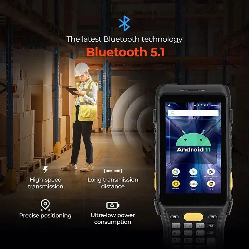 Handheld Android Barcode Scanner für Lager & Logistik
