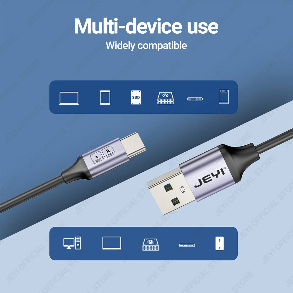 JEYI USB A auf Typ C Kabel 60W