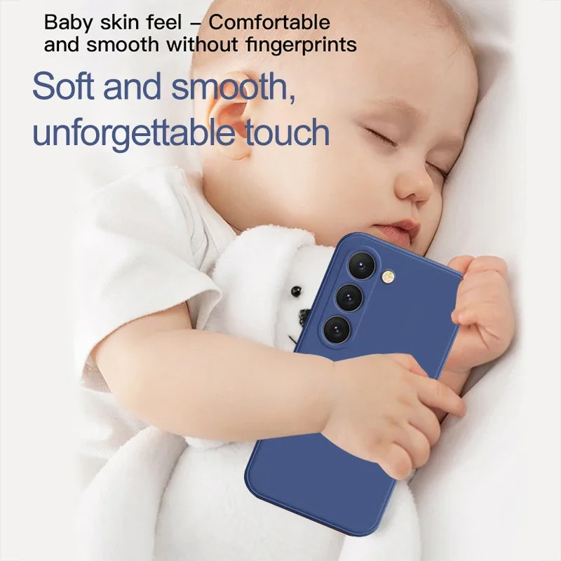 Liquid silicone case for Galaxy S25/S24+