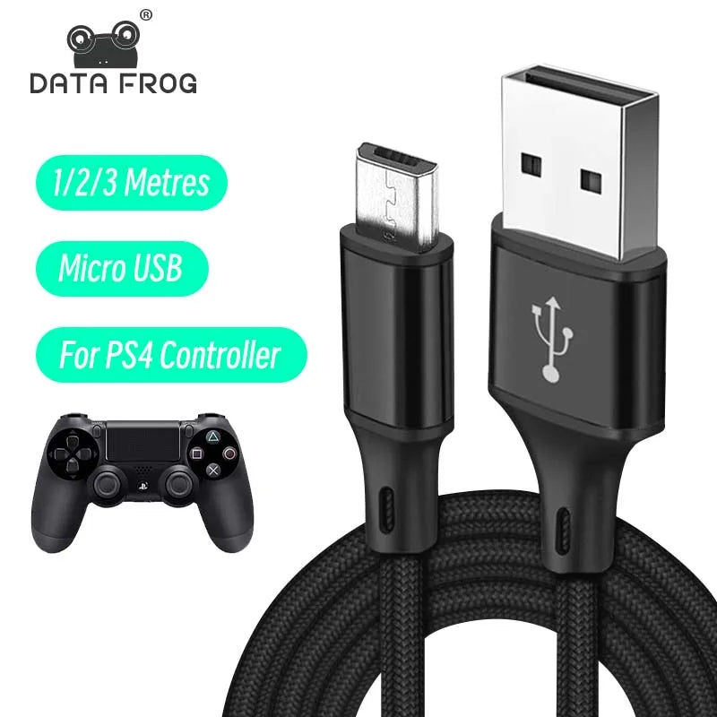 Câble de chargement USB DATA FROG PS4 1M 2M 3M