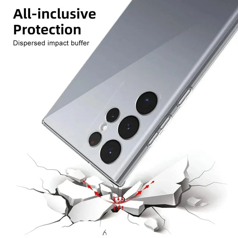 Clear Silikon Hülle für samsung