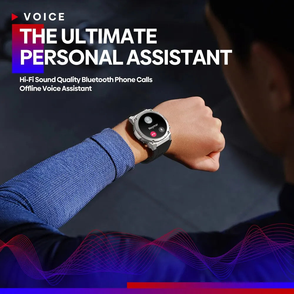 1,43" AMOLED Smartwatch mit Anruf- und Sportfunktionen