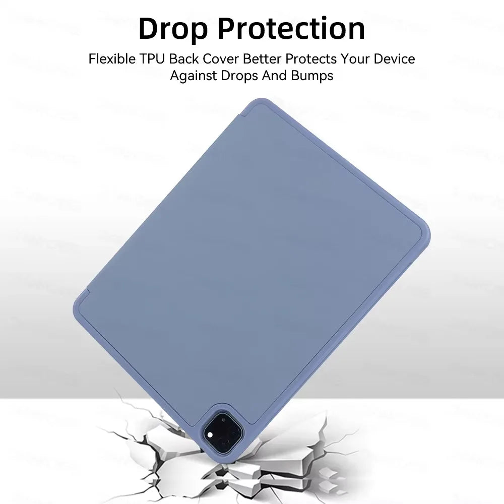 iPad case 2025 with pen holder