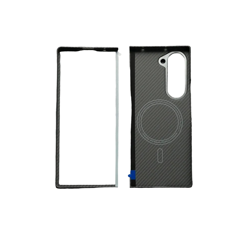 Echtes Fiber Magnet Case für Galaxy Z Fold 7/6 S25