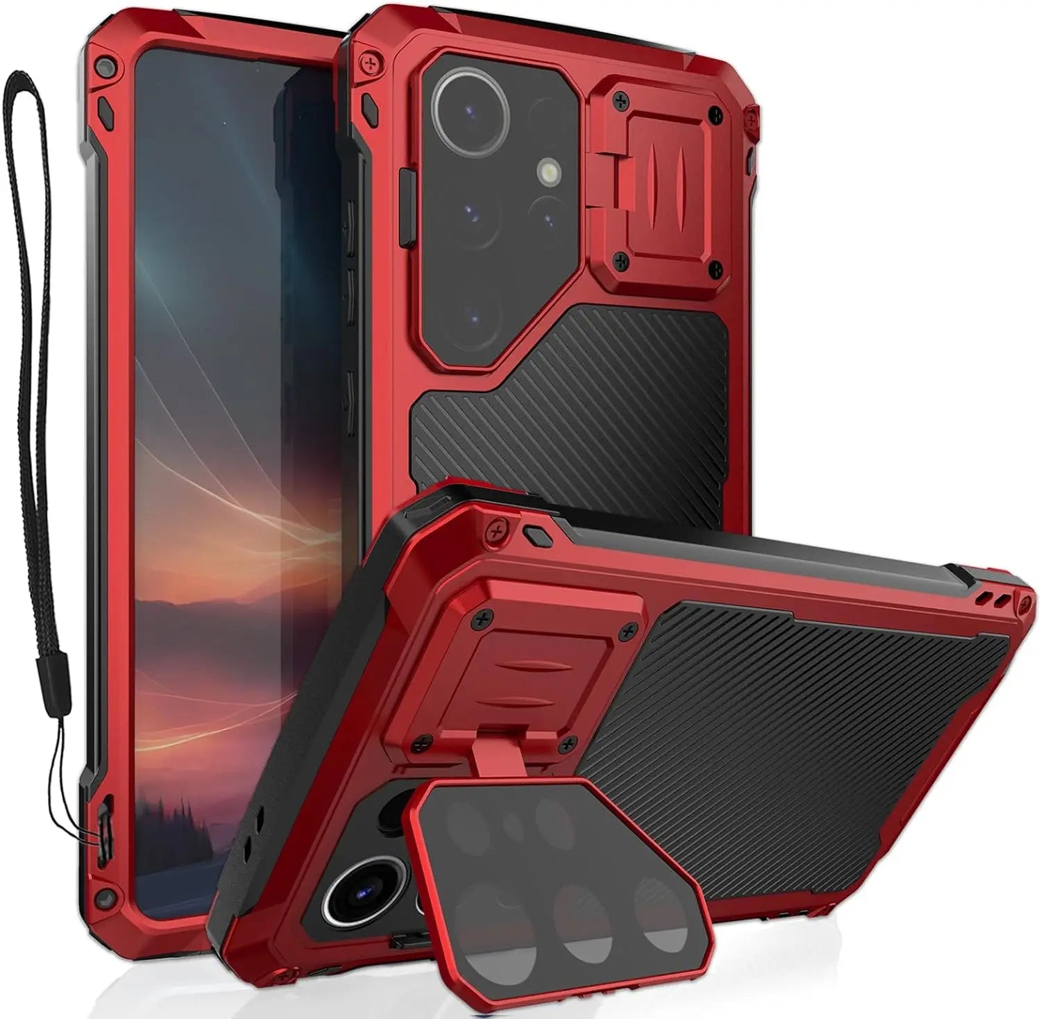 Aluminium Rüstungshülle für Samsung S25 Ultra Edge