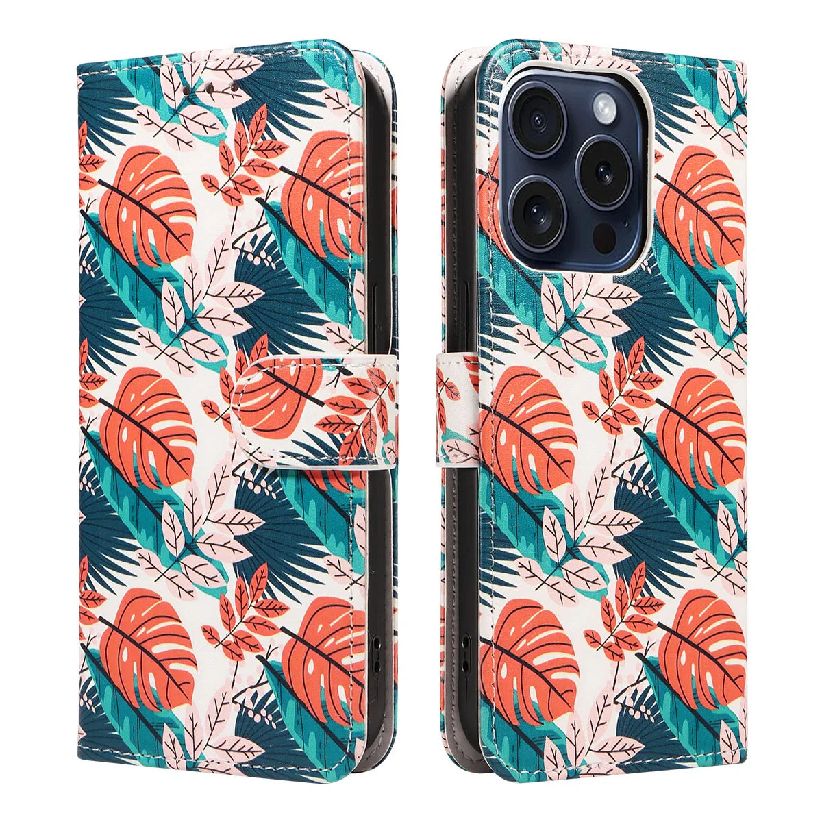 Stilvolle PU Leder Hülle für Galaxy S25 mit Kartenfach