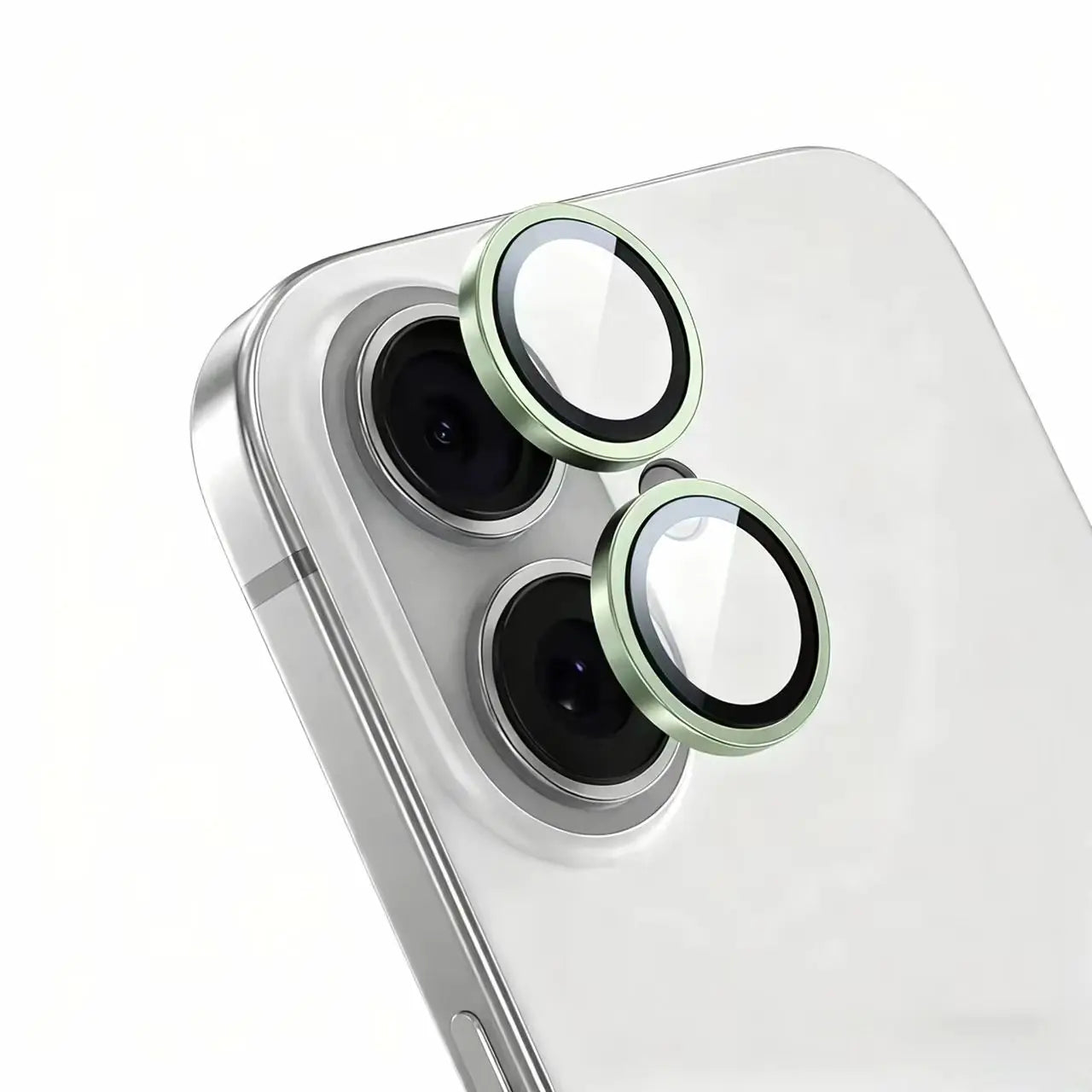 Aluminum camera protective ring for iPhone 17