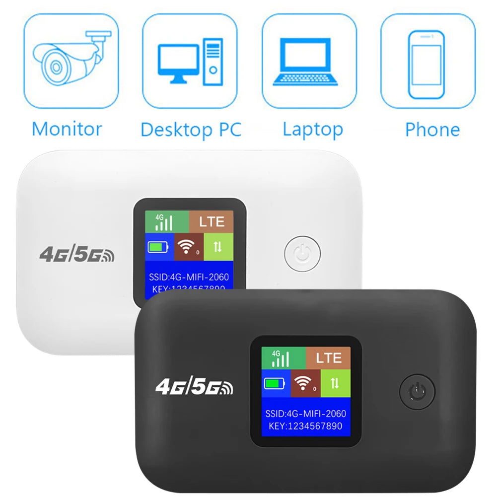 Mobiler 4G LTE WLAN-Router mit SIM